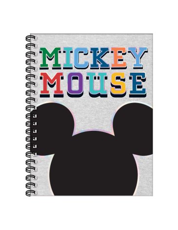 Cuaderno A4 Tapa Dura 120 Hojas Mickey Mouse Mooving